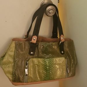 Rare Henri Bendel "Reptile" Bag